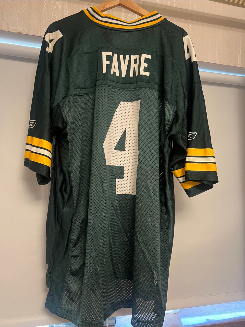 Packers Brett Favre 4 NFL Mesh Football Jersey